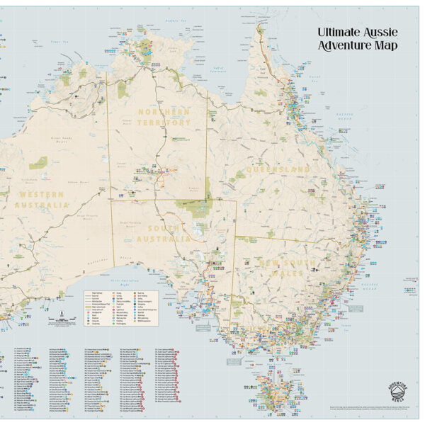 Ultimate Aussie Adventure Map