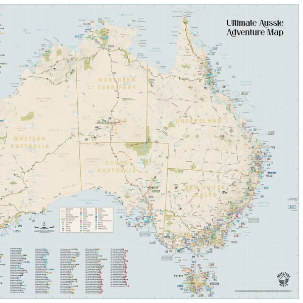 Ultimate Aussie Adventure Map